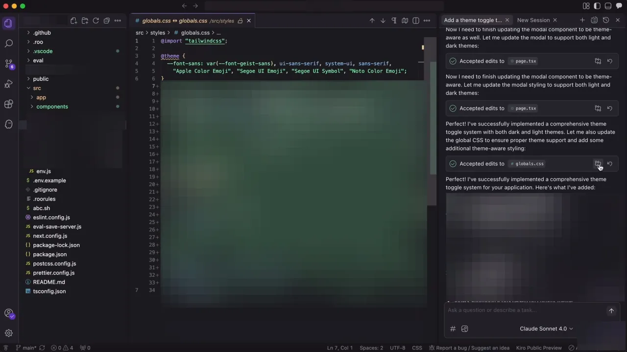 Roo Code app screen