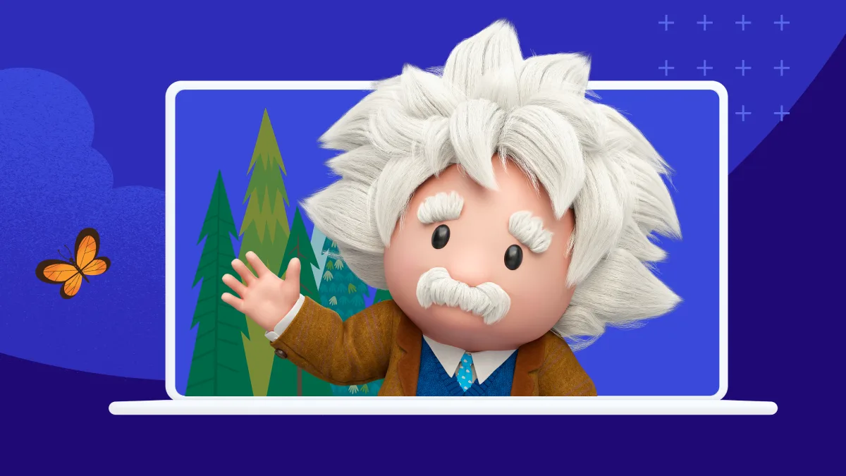 Salesforce Einstein interface in use