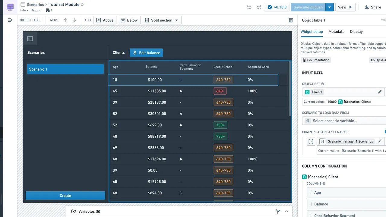 Scenario in action, image AI tool