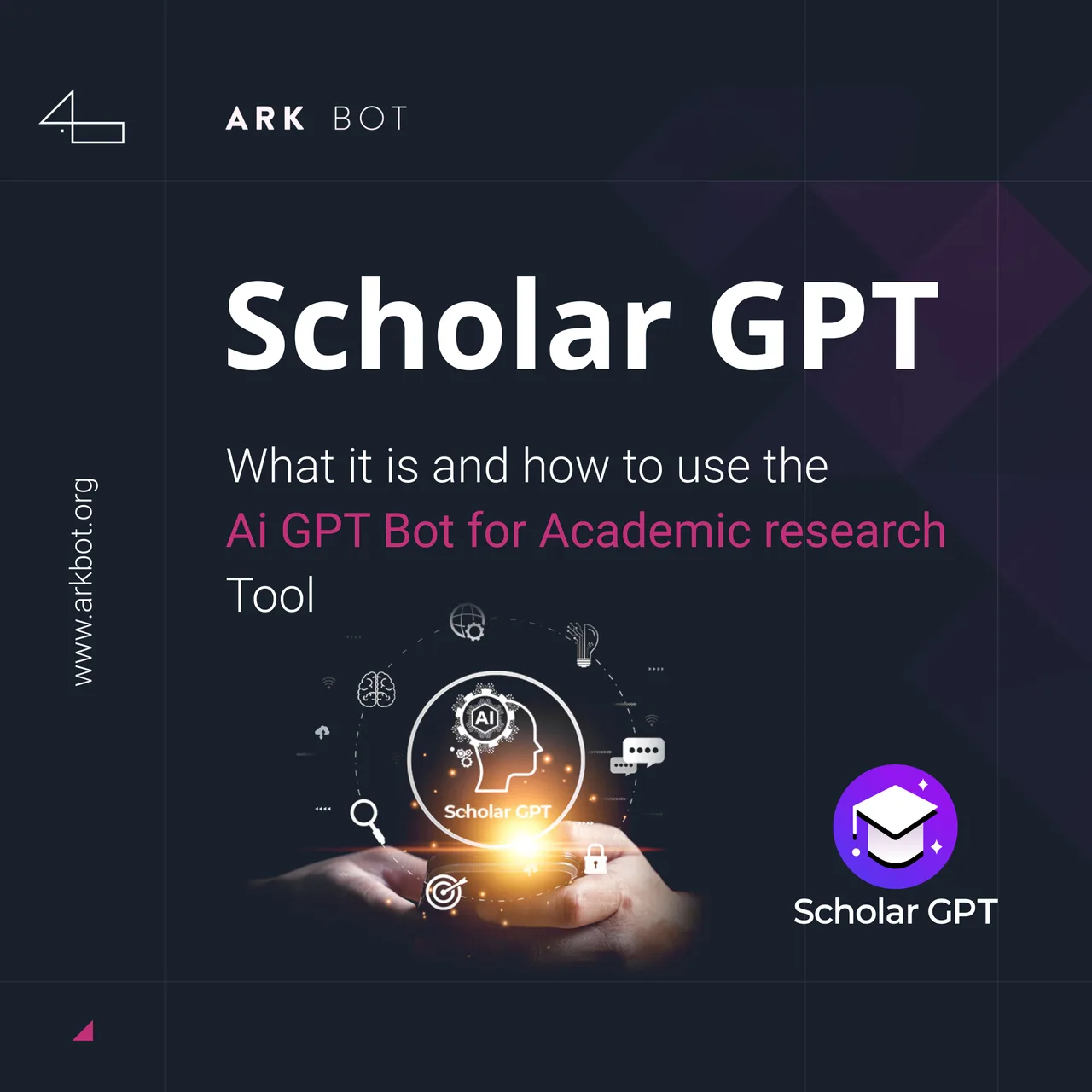 ScholarAI dashboard view