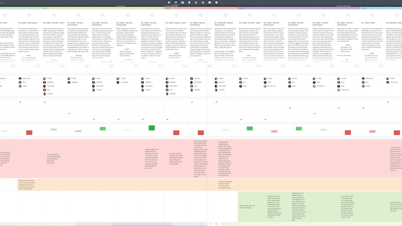 Scriptify interface in use