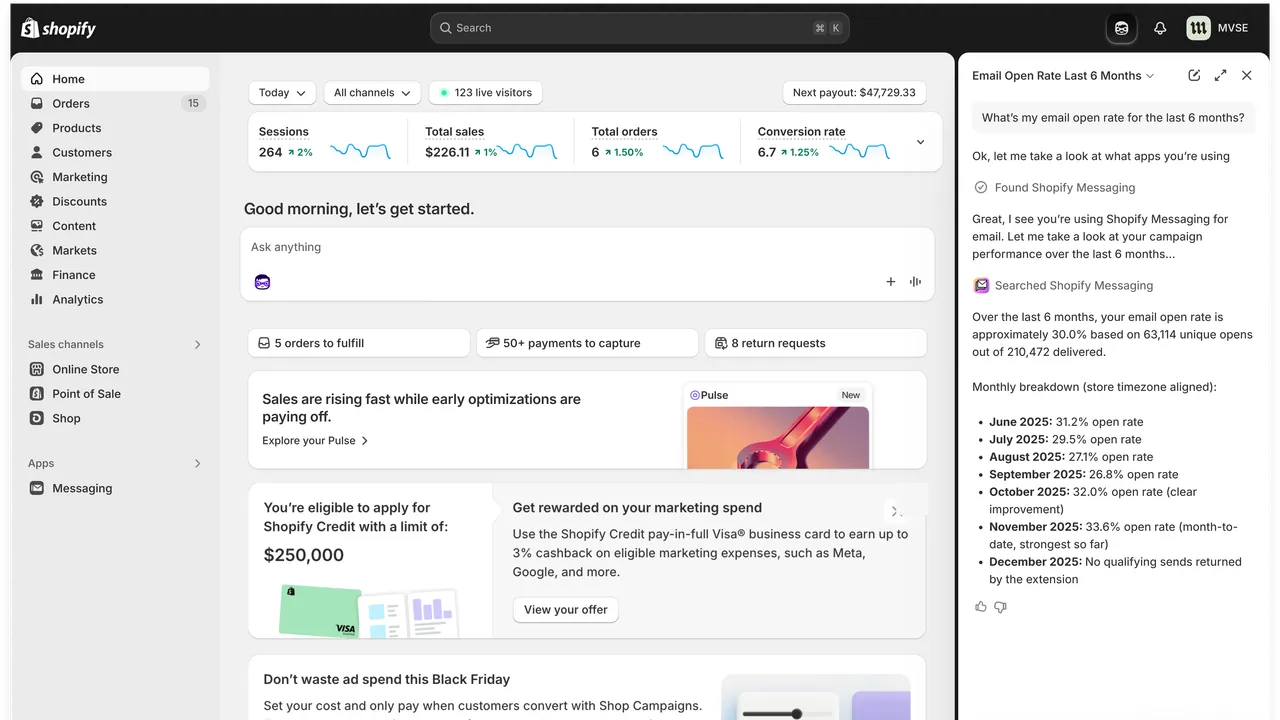 Sitekick dashboard view