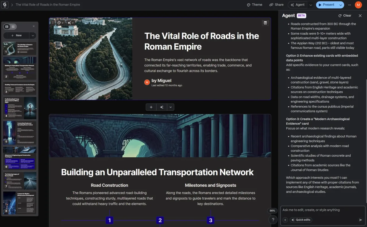 Slidemate app screen