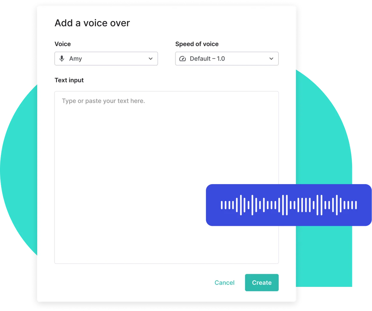 Speechlab interface in use