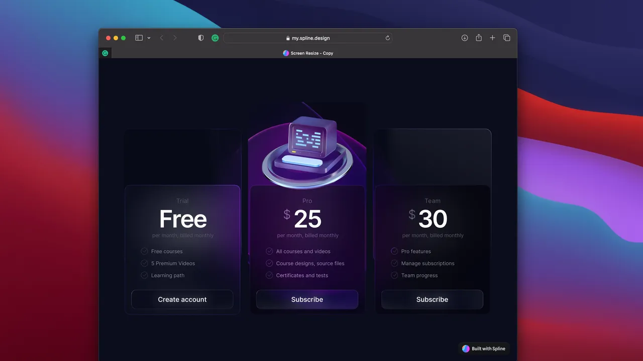Spline in action, 3d & modeling AI tool