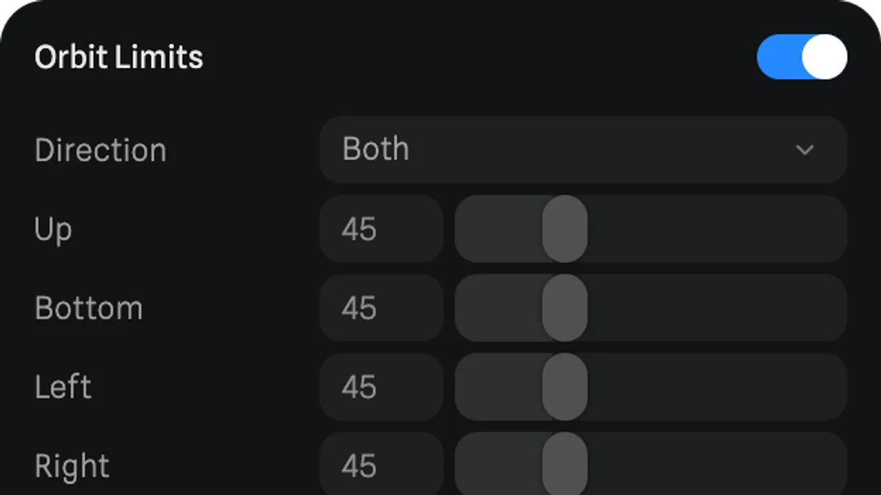 Spline interface in use