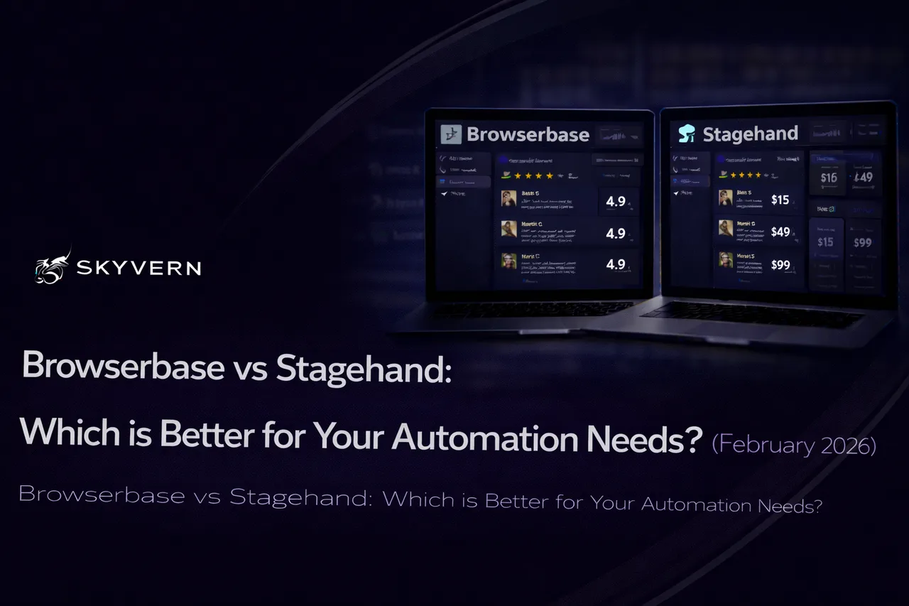 Stagehand interface in use