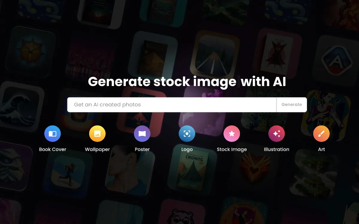 Stockimg AI dashboard view