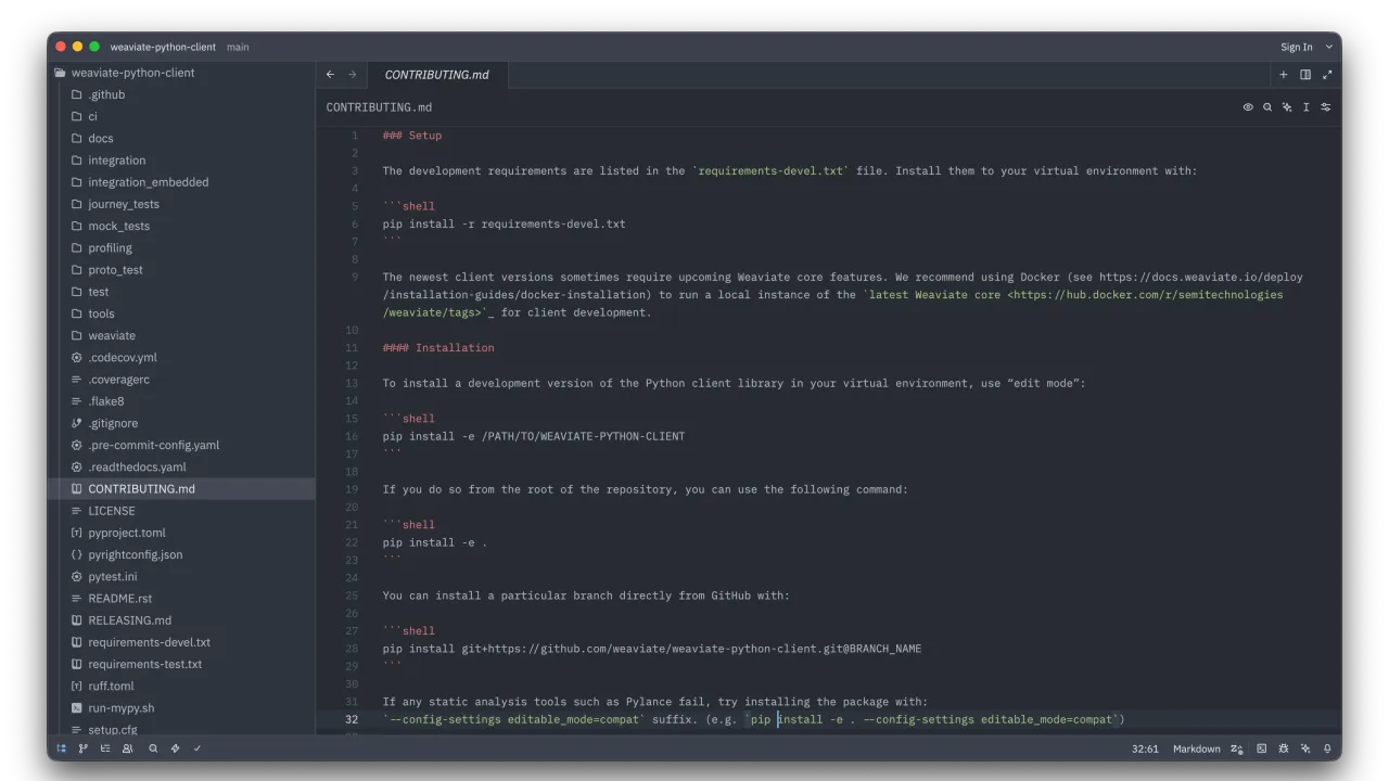 Supermaven app screen