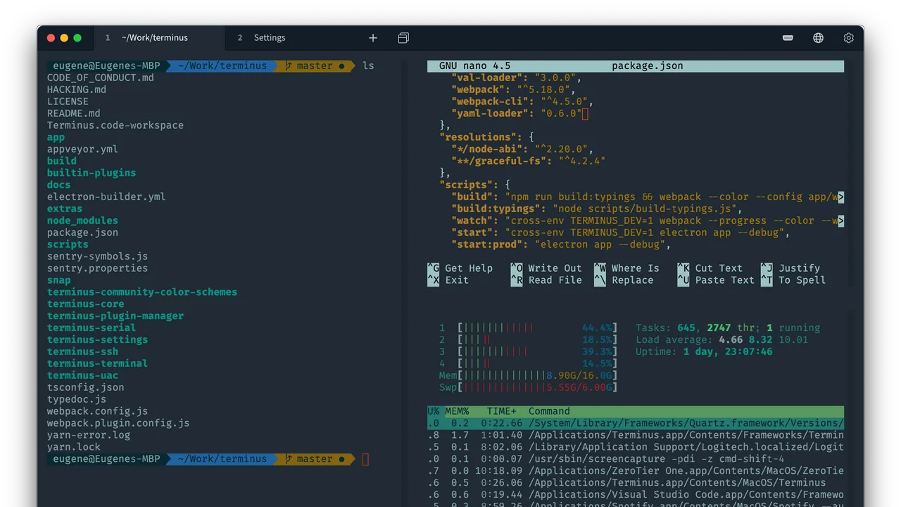 Tabnine in action, code AI tool