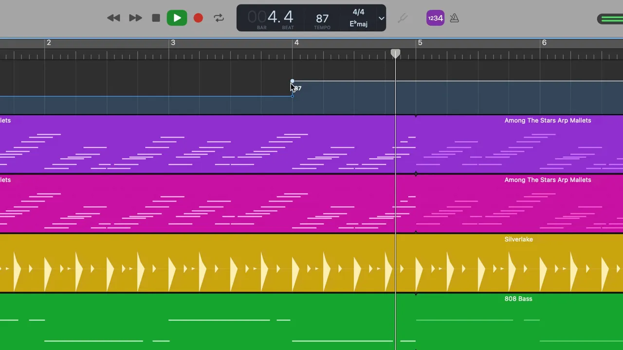 Tempo app screen