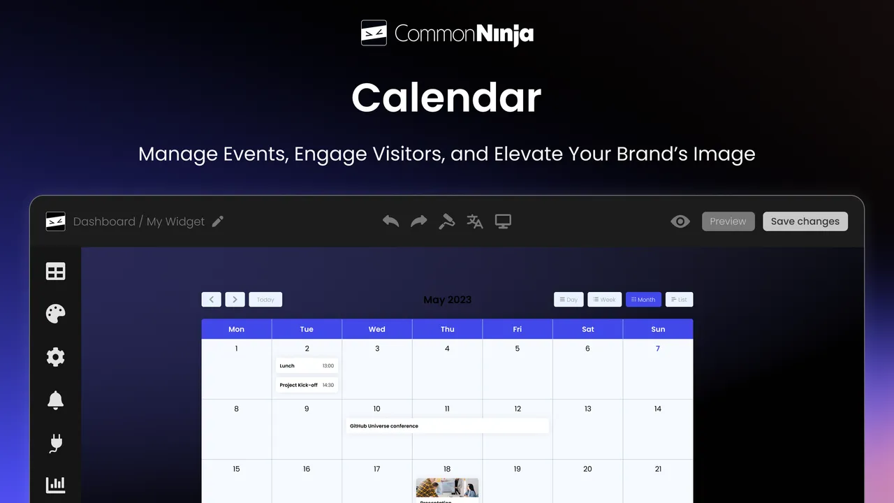 Tilda app screen
