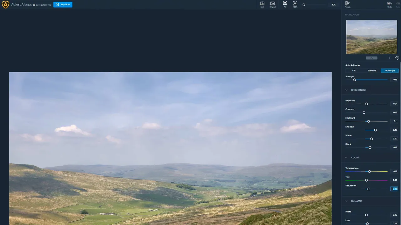 Topaz Photo AI app screen