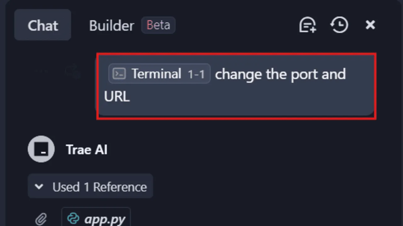 Trae in action, code AI tool