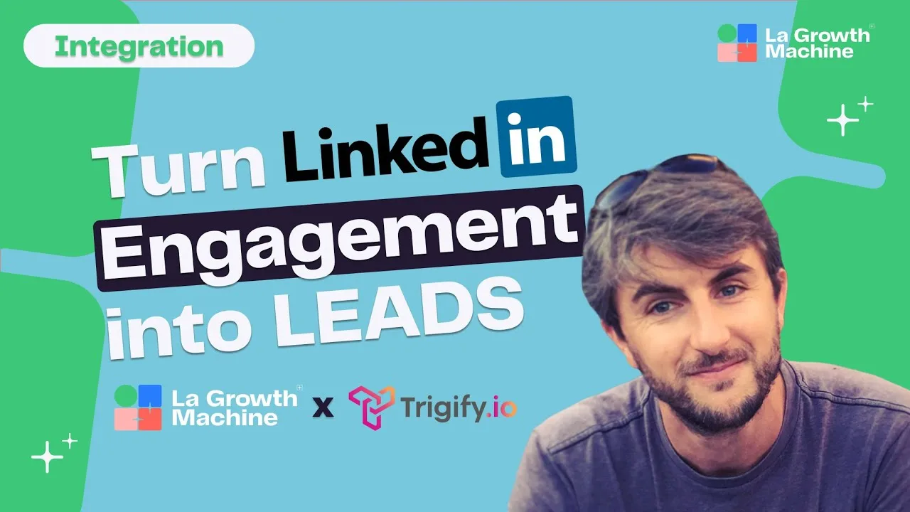 Trigify interface in use