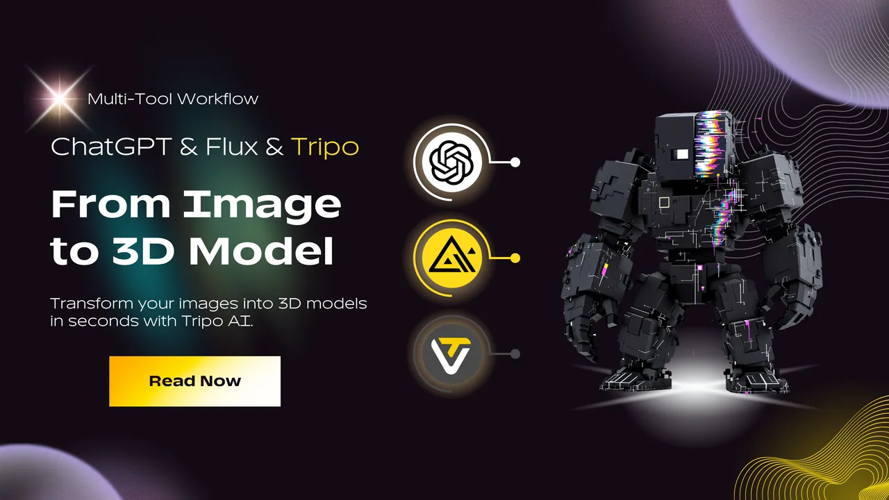 Tripo interface in use