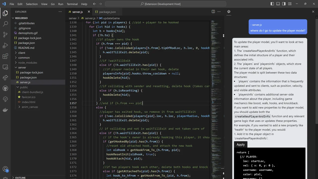 Voideditor dashboard view