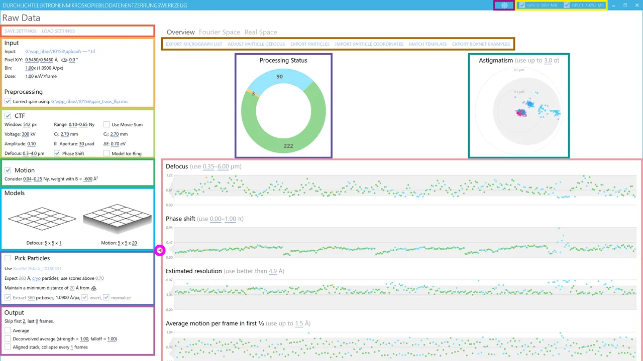 Warp dashboard view