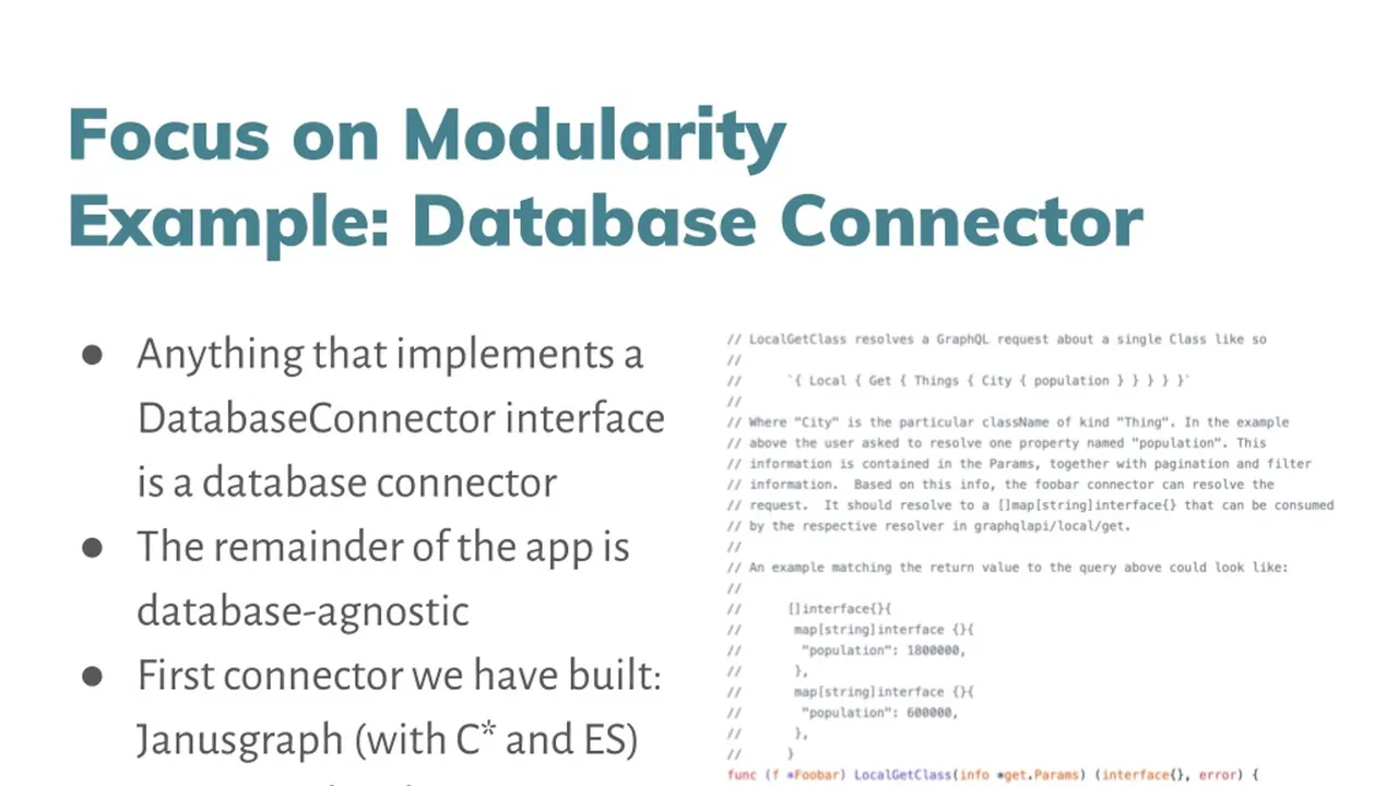 Weaviate in action, code AI tool
