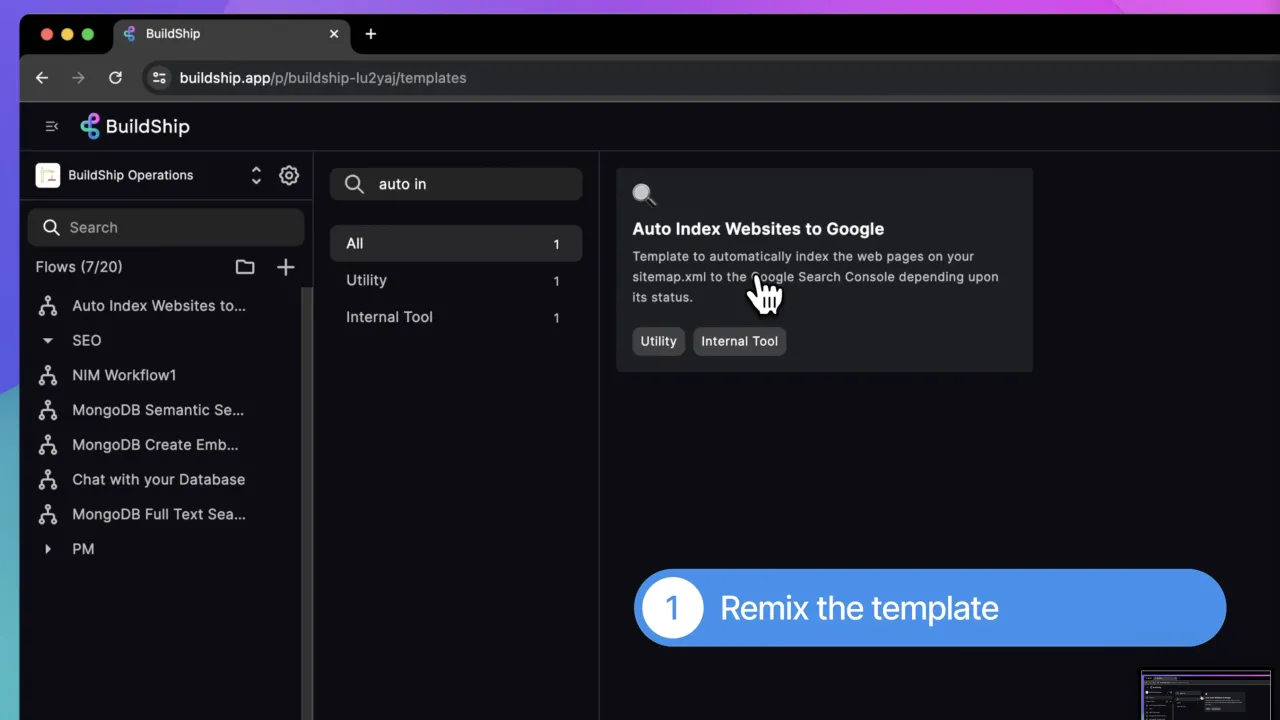 WeWeb dashboard view