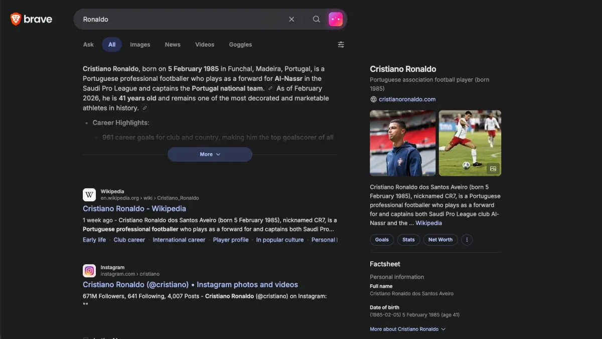 Yep dashboard view