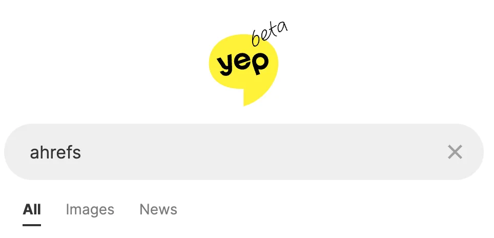 Yep interface in use
