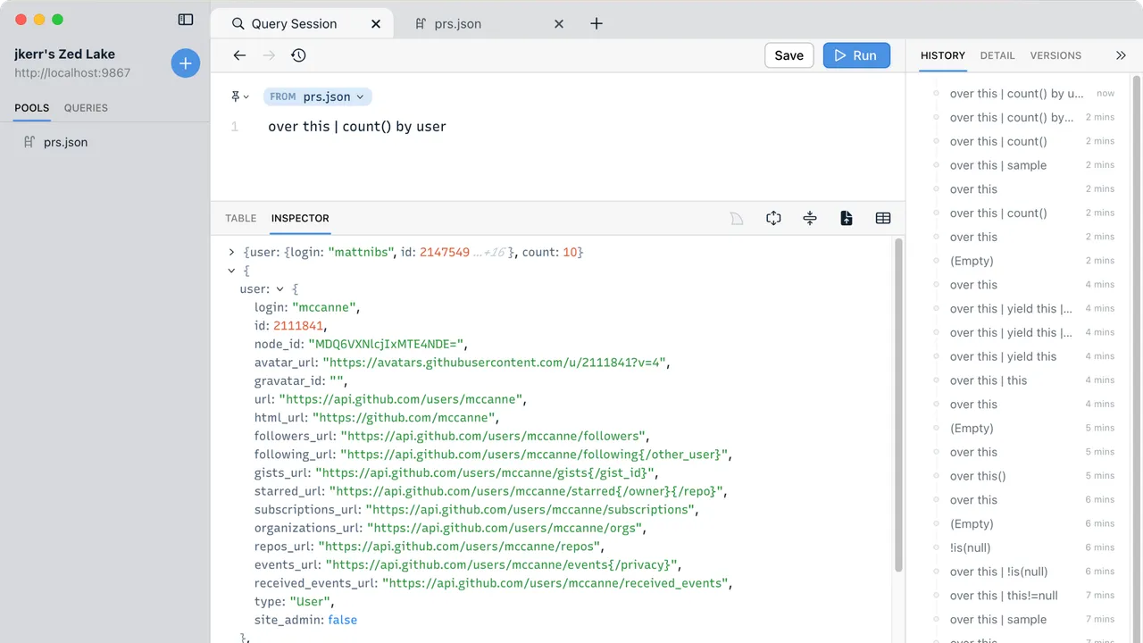 Zed in action, code AI tool